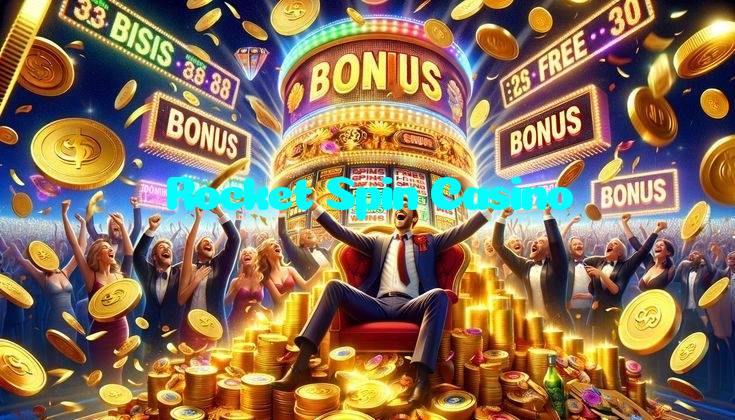 Rocket Spin Casino casino presented on mobile device in Pakistan with slots and live games